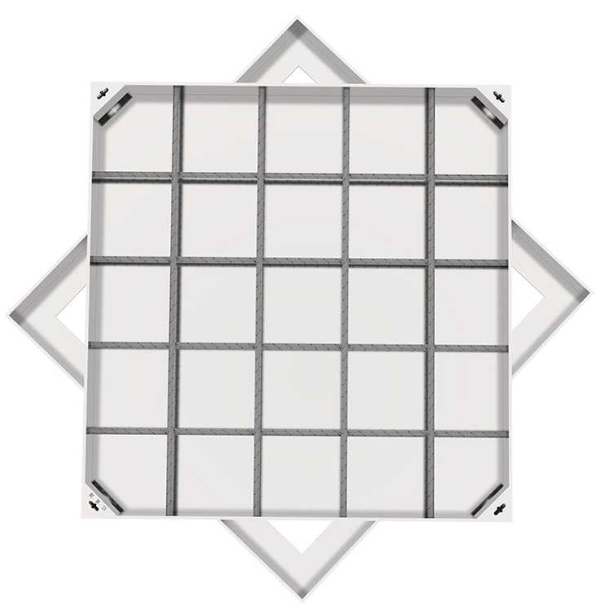 徽州不锈钢方井展示